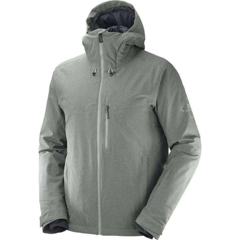 Chaquetas De Esquí Salomon Untracked Insulated Hombre Verde Oliva | MX SJUM702